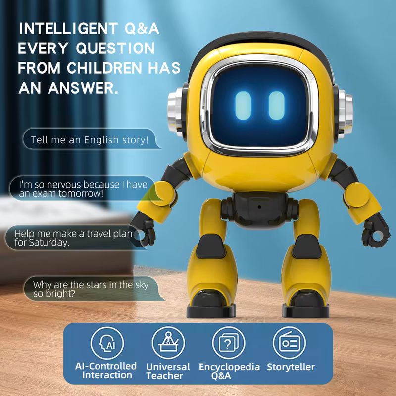 Remote Control Toys - Robot jouet intelligent doté de l’IA,