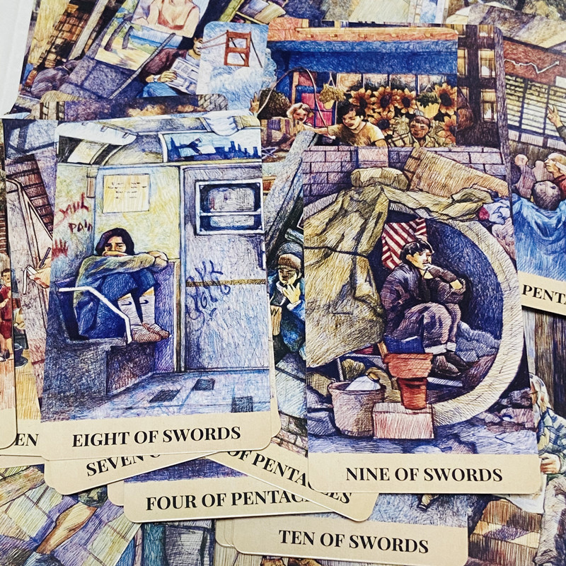 Cartes de Tarot City Labyrinth - Tarot Cards Deck With Guidebook avis et prix
