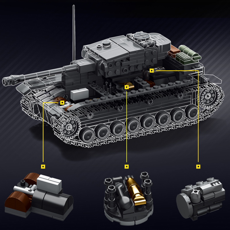 Blocs de construction militair - Lego Compatible Military Tank avis et prix