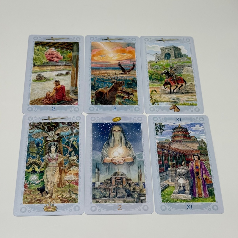 TARO des lieux sacrés, version - Tarot Cards Deck With Guidebook avis et prix