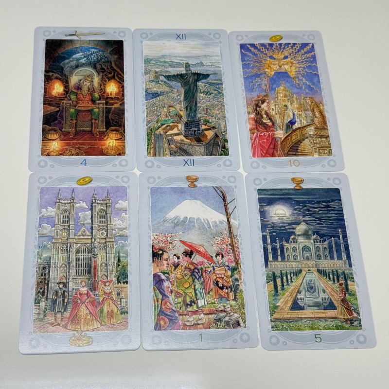 TARO des lieux sacrés, version - Tarot Cards Deck With Guidebook avis et prix