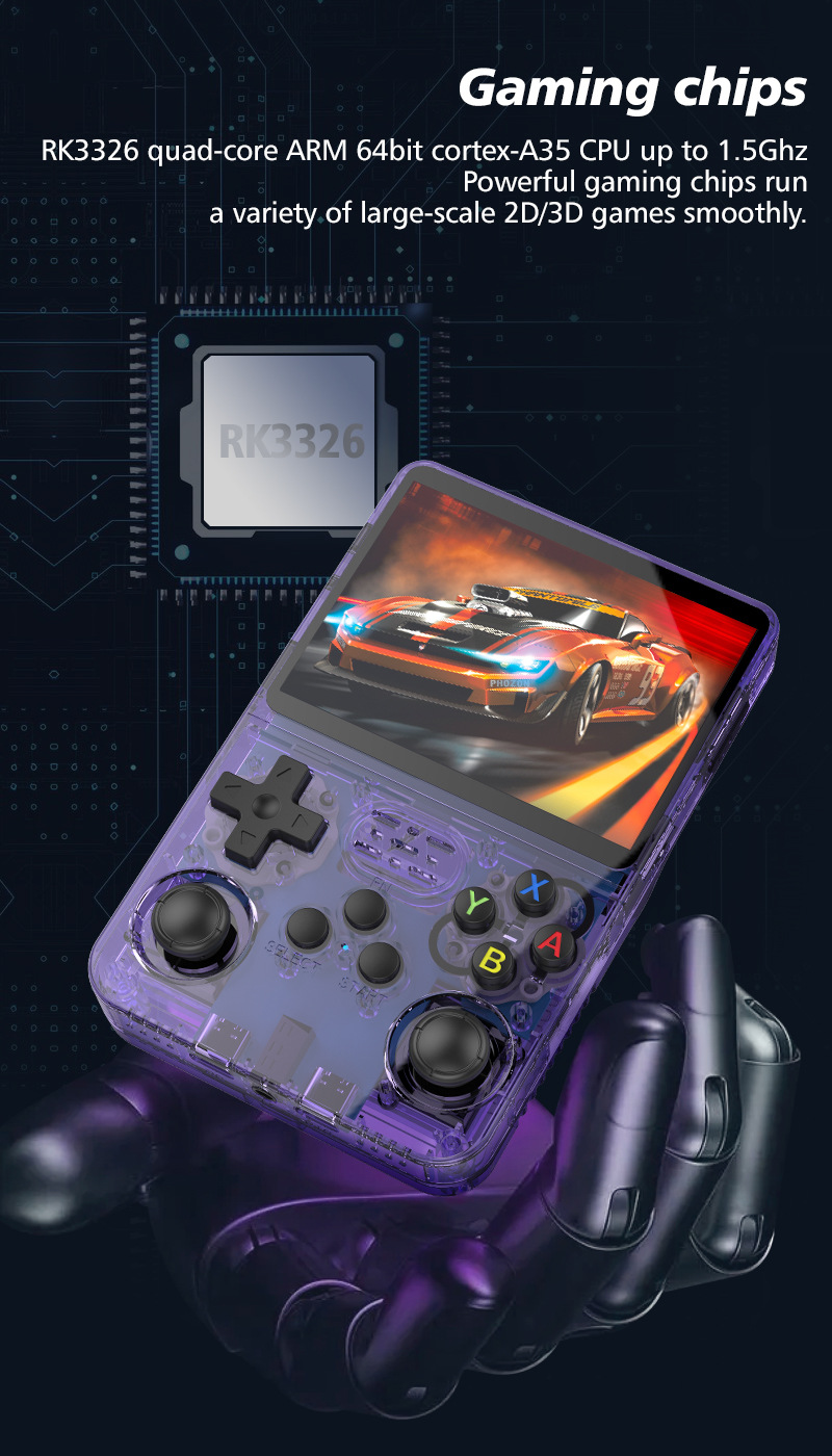 Lecteur de jeu de poche rétro  - Retro Handheld Game Console R36S avis et prix
